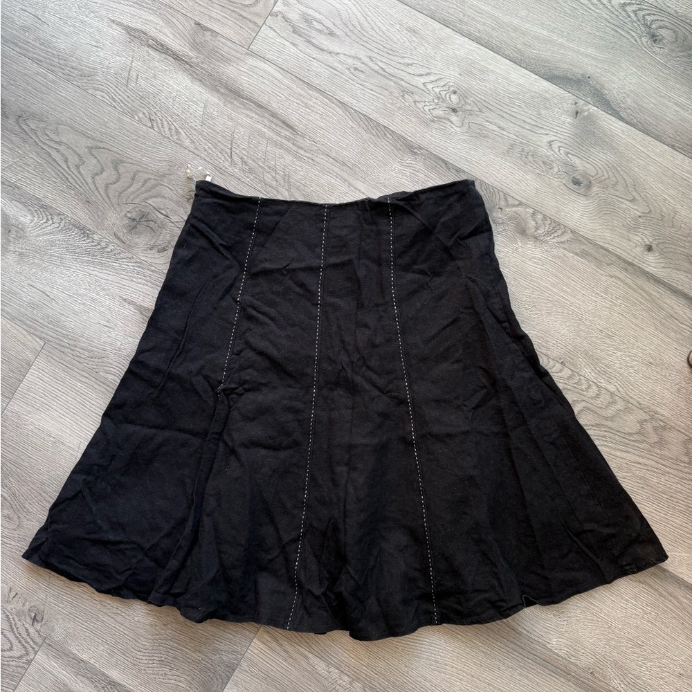 Atmosphere Black A-Line Skirt